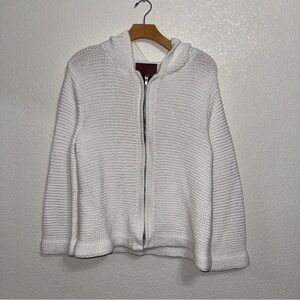 525 America Ivory Knit Cardigan